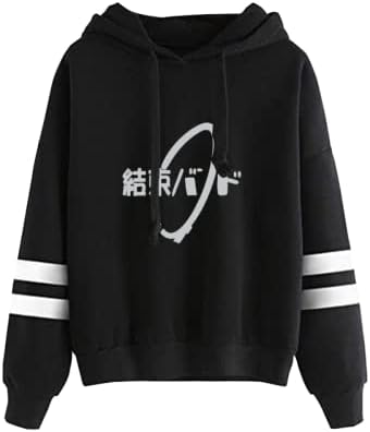 Bocchi rock hoodie anime kessoku bend logotip muškarci/ženske dukserice unisex pulover