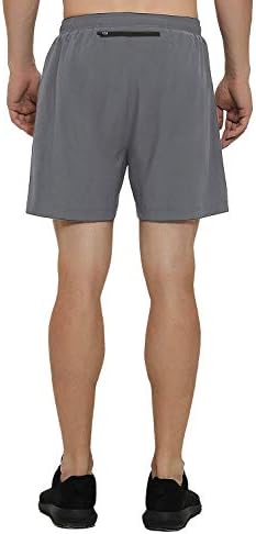 GGK muški 5 inčni kratke hlače lagane brze suhe atletske kratke hlače za trening u teretani s stražnjim džepovima s patentnim zatvaračem