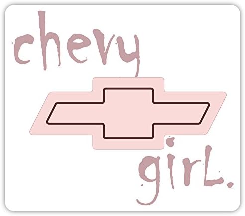 Chevy djevojka naljepnica naljepnica 5 x 4