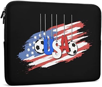 Nogometni i američki zastavi laptop poklopac kućišta zaštitni laptop rukava za rukave za muškarce Slučaj za muškarce za muškarce 13inch
