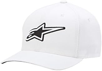 AlpineStars muški zakrivljeni račun strukturirani krunski flex leđa 3D vezeni logo fleksibilni šešir