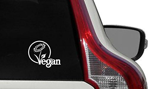 Verzija teksta veganskog logotipa 8 Naljepnica naljepnica za naljepnicu vinil naljepnice za automatske automobile kamioni vjetrobranskog