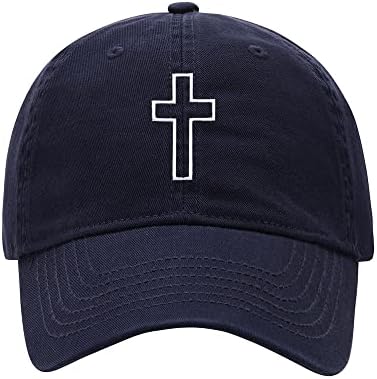 Bejzbol kapica muškarci Isus kršćanski židovski križ izvezeni oprani pamučni pas šešir za bejzbol kape