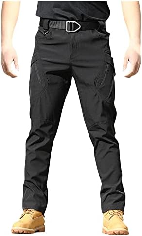 Teretne hlače, muške teretne hlače lagane elastične tkanine taktičke hlače, izdržljivi teretni planinarski rad trenerke, vanjska odjeća