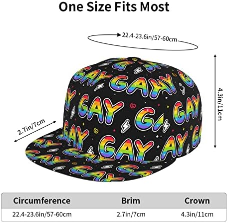 Smiješno LGBT gay ponos bejzbol kapice muškarci Žene slatka duga šešir podesivi LGBT bejzbol šeširi unisex