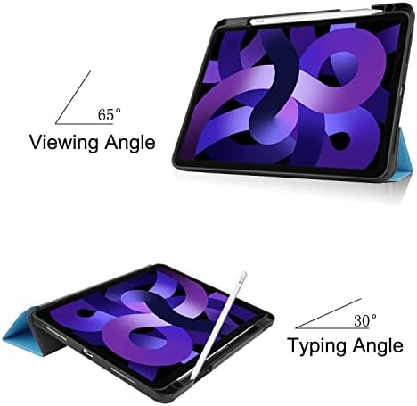 Slučaj poklopca za tablet računala kompatibilan s iPad Air 5th/4. Gen 10,9 inč 2022/2020, Air 5/Air 4 10,9 inčni tablet, TPU stražnja