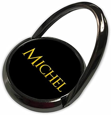 3Drose Michel dobro poznato ime čovjeka u SAD -u. Žuto na crnom talismanu - Telefonski prstenovi
