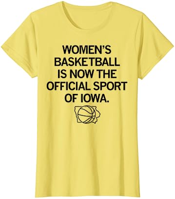 Ženska košarka je sada službeni sport majice Iowa