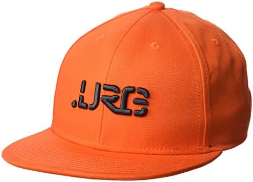 LRG muški podignuta istraživačka grupa logotip ravni Bill Snapback šešir, narančasta, jedna veličina