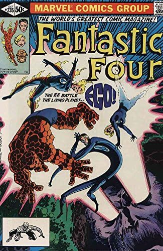 Fantastična četvorka 235; comics of the American / John BIRN ego živi planet