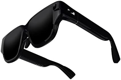 AR pametne naočale. Dvostruka leća sklopiva zamjenska miopija objektiv prozirna leća 3D snimanje inteligentnog video zapisa s jednim