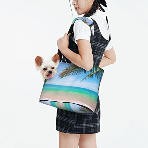 Mekana reverzibilna putna torba za kućne ljubimce, ručna torba za pse, prijenosna mala torbica za pse /mačke