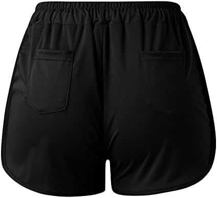 Plus veličine rastezljive hlače ženske joga hlače s džepovima ESSERSKIH VISOKIH struka za vježbanje za trening ženska curvy crna