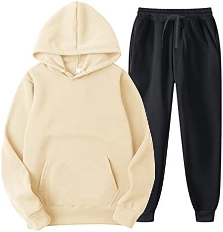 Larisalt crni hoodie s dizajnom, muškim tracksuit jogginging sportski znoj udobne odjeće atletske hlače