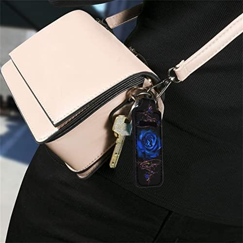 2pcs držač privjeska za ključeve držač balzama za usne držač privjeska za ključeve džep za privjesak za ključeve torbica pribor za