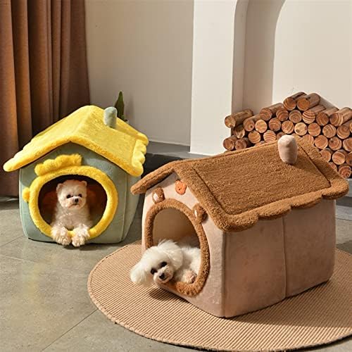 Sklapani kućni ljubimac mačji krevet zimska kuća za pse spavaće uzgajivačnicu uklonjiva uzgajivačica toplo burrow zapranje za kućne