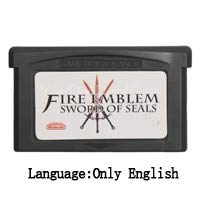 ROMGAME 32 -bitna ručna konzola za video igranje s konzolama Fireemblem Series Engleski jezik Us verzija Sword of Seals