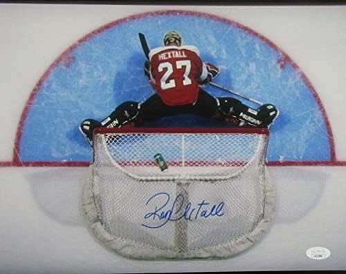 Ron Hextall Autografirano 11x14 Foto Photo Philadelphia Flyers JSA - Autografirane NHL fotografije