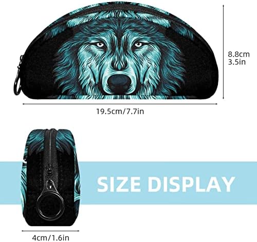 Vrećica olovke Blue Wolf A01 mekana torbica s patentnim zatvaračem Organizator torbe za šminku