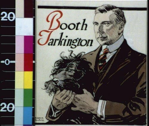 PovijesneFindings Foto: Booth Tarkington, američki autor, Pet Dog, 1918, Edward Penfield