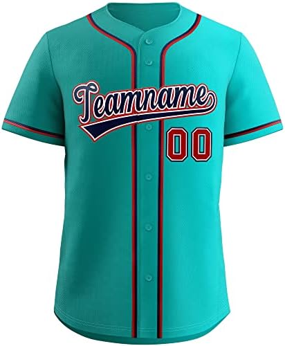 Prilagođeni gradijentni bejzbol dres ušiveni/tiskani personalizirani naziv tima Broj sportske uniforme za muškarce Mladi mladići