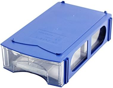 Organizatori alata za dizajn ladice Organizatori elektroničkih dijelova Box Box Držač Blue Clear Alat Box 6 slojeva