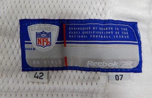 2007. San Francisco 49ers Arnaz Battle 83 Igra izdana White Jersey DP08226 - Nepotpisana NFL igra korištena dresova