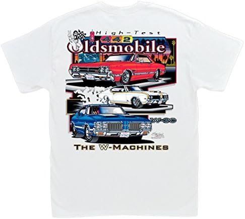 Vruće košulje visoke test majice Oldsmobile: 442 W Machine 455 Hurst/Olds Cutlass W-30