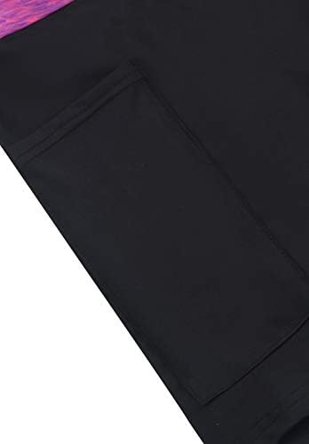 Laslulu ženske vježbe trčanja kratkih hlača s dvostrukim slojem joge atletskih kratkih kratkih hlača elastični struk sportovi s džepovima