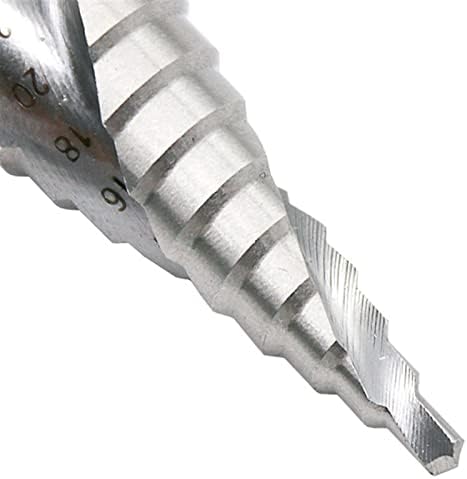 3PCS 4-12 4-20 mm 4-32 mm Pagoda bušilica šesterokutna bušilica Alat za bušenje jezgre jezgre HSS Spiralni utor metalni čelični korak