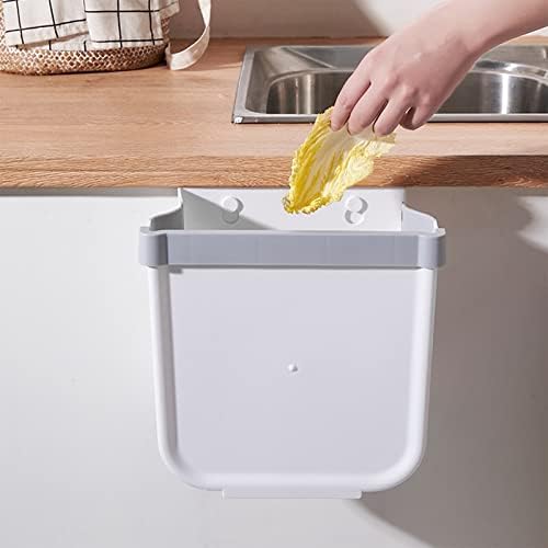 XUnion KQ026Q Viseći kuhinjski kanta za smeće Sklopivi kanta za smeće kanta za Smeće za ormar automobila Spavaće sobe kupaonica