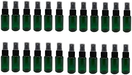 1 oz zelene bostonske bočice bez 24 pakiranja praznih spremnika za višekratnu upotrebu - sredstva za čišćenje esencijalnih ulja-aromaterapija