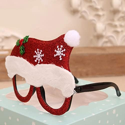 KANAFA Božićni ukrasi kopča za kosu set naočala Dječji Poklon aktivnosti predmeti za postavljanje darova