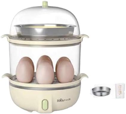 Kotao za jaja i ploča za kuhanje, 2 sloja i kapacitet do 14 jaja, zaštita od suhe probave