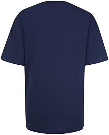 Vintage pileća tiskana majica modno smiješne majice majice casual crewneck majice s kratkim rukavima ljetne slatke vrhove
